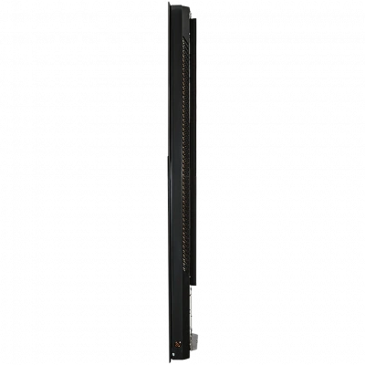 Дизайн-конвектор STOUT LUNA 400x1200 прав 0.7 кВт шнур Glass RAL9005 BI