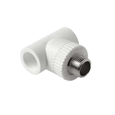 Тройник комбинированный Pro Aqua d=32-1/2 PP-R НР Белый
